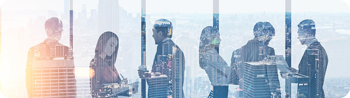 Business Team Silhouettes